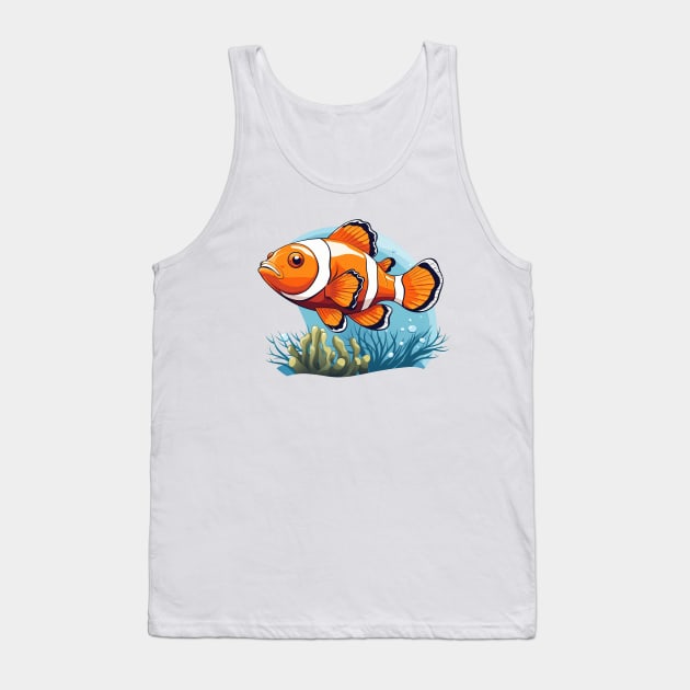 Clownfish Tank Top by zooleisurelife